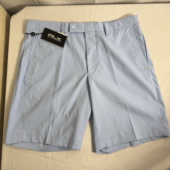 Polo Ralph Lauren Other - Polo Ralph Lauren RLX Men 33 Shorts Blue Golf Concept Water Repellent MSRP $115